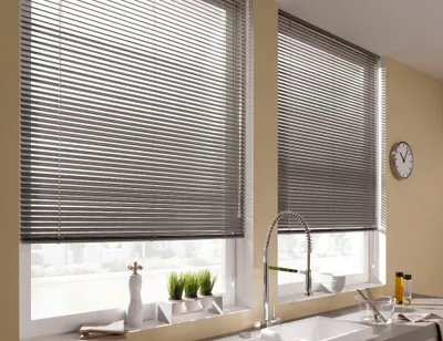 Produktbild von Gardinia Alu Jalousie silber, 140 x 175 cm