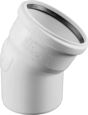 Produktbild von Rehau Schalldämmender Raupiano Plus Bogen DN 90-30°