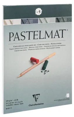 Produktbild von Zeichenblock Pastellmatte 30 x 40 cm (12 Blätter)
