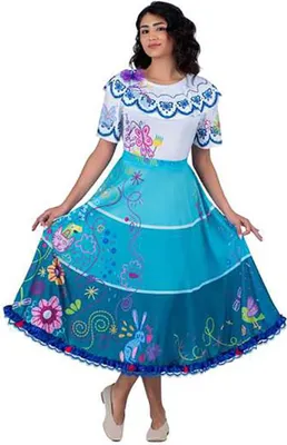 Image de Costume de femme colombienne Mom Multicolore M Multicolore M