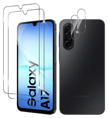 Produktbild von 2X Schutzglas für Samsung Galaxy A17 5G Display Kamera Hartglas Panzerfolie Screen Full 9H