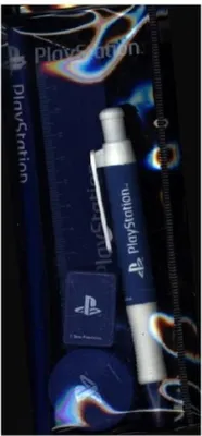Immagine prodotto di Set di scrittura Playstation (bianco / blu)(5pz)