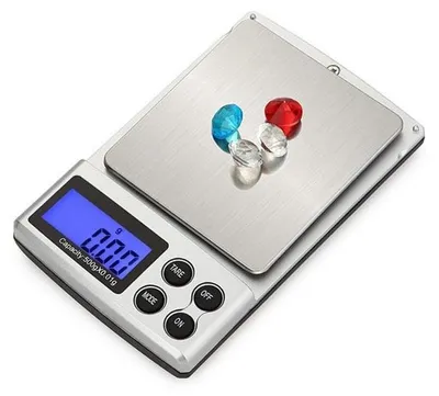 Immagine prodotto di Bilancia digitale da cucina, capacità 2000 g, precisione 0,1 g, con display LCD