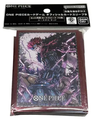 Obrázek produktu pro Karetní hra ONE PIECE – Limitovaná edice obalů na karty Eustass (60 ks)