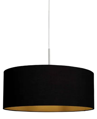 Immagine prodotto di Steinhauer - lampada a sospensione - Sparkled Light - nero - lino metallo - Ø 50cm - E27 - 3959ST