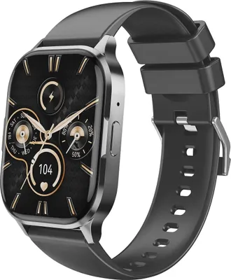 Produktbild von XO J10 Smartwatch, Smart Watch Damen, Herren, 2,01" 240 x 296 px Amoled, fitness Tracker Uhren für Android, IOS, IP67 Wasserdicht, Schwarz