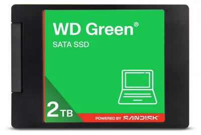 Obrázek produktu pro Western Digital Green WDS100T5G0A, 2 TB, 2.5", 545 MB/s