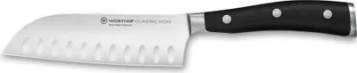 Image de Wüsthof Santoku mit Kullenschliff / Santoku Hollow Edge Classic Ikon 14 cm 1030331314