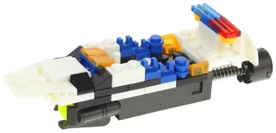 Produktbild von Bausteine ​​2-in-1 Polizeiboot-Roboter