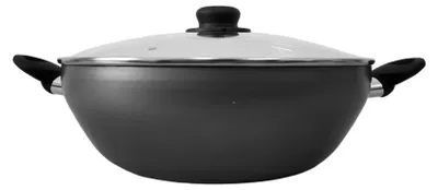 Wokpfanne 32 cm, Alu, Antihaft, mit Deckel, 3,3 l