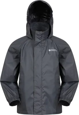 Immagine prodotto di Mountain Warehouse - Giacca "Pakka II", impermeabile per bambini MW1560 (158) (Grigio)