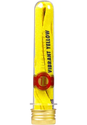 Produktbild von Tubelaces Schnürsenkel Hook UP Pack (5er) Vibrant Yellow-130 cm