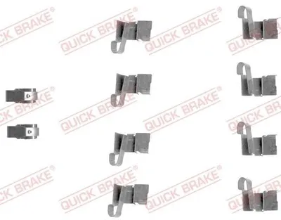 Produktbild von QUICK BRAKE Zubehörsatz Scheibenbremsbelag 109-1671 für SUZUKI JIMNY (FJ)