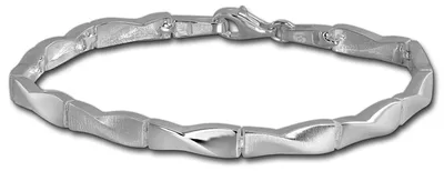 Immagine prodotto di Bracciale da donna SilberDream, modello treccia, in argento sterling 925, lunghezza 18,8 cm, codice prodotto D3SDA463J