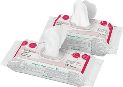 Immagine prodotto di B.Braun Meliseptol Salviette sensibili (60 salviette) Disinfezione rapida delle superfici