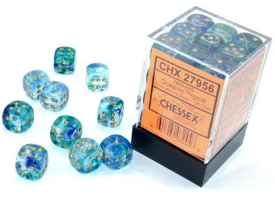 Produktbild von Chessex Nebula W6x36 Oceanic/Gold Luminary