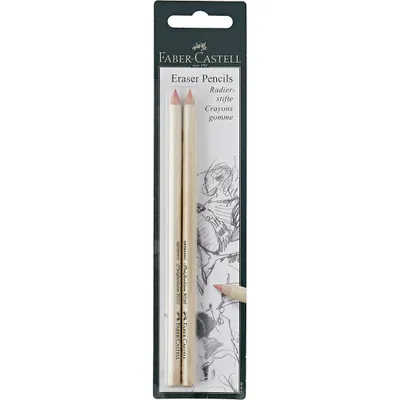 Image de 2 crayons à effacer FABER-CASTELL PERFECTION 7056