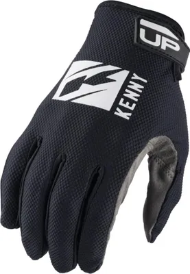 Produktbild von Motocross/Enduro Handschuhe XS KENNY RACING Modell UP Schwarz/Weiß