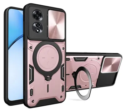 Produktbild von Techsuit CamGuard Pro Back Cover Hülle für Oppo A60 - Roségold