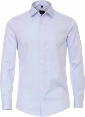 Produktbild von VENTI Herren Businesshemd 69er Langarm Kent Modern-Fit Hellblau 44