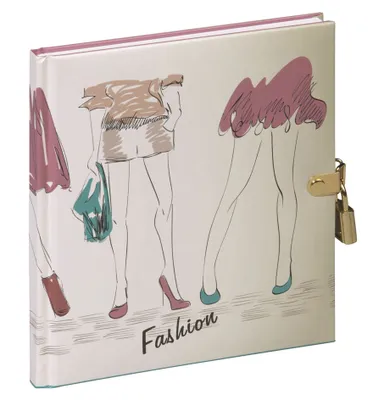 Produktbild von PAGNA Tagebuch "Fashion Friends" 128 Blatt mit Schloss