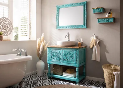 Produktbild von Badset Santa Cruz blau 2-teilig