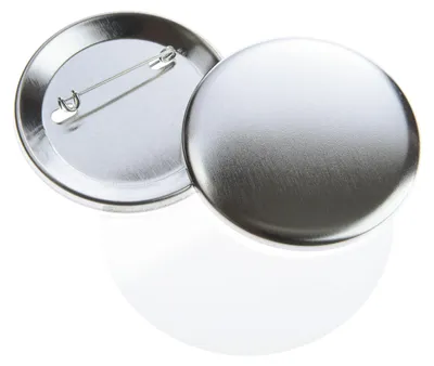 Buttonmaschine-Set 56 mm, 100 Stück mit Sicherheitsnadeln