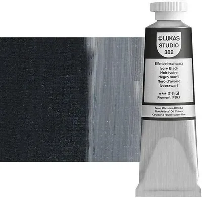 Zdjęcie produktu dla Lukas Studio Farba olejna Ivory Black 37 ml 1 szt.