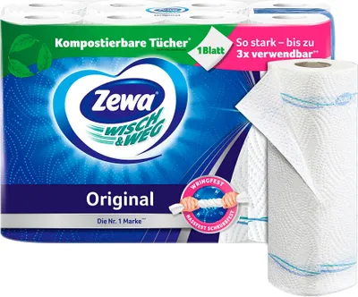 Immagine prodotto di Zewa 43220 Wipe&Way 8Ro