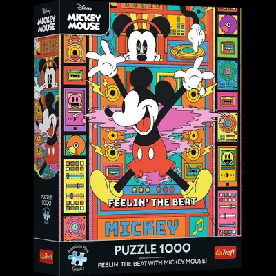 Produktbild von Puzzle Trefl 1000 Teile Mickey Mouse Disney Premium Plus Qualität