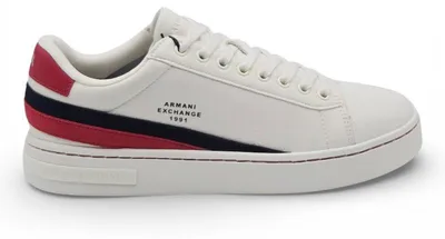 Obrázek produktu pro ARMANI EXCHANGE XUX251 Pánské kožené tenisky, bílé