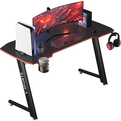 Productafbeelding van Avalo Gaming Bureau - 100x60x75 CM - Game Desk - Tafel - Zwart