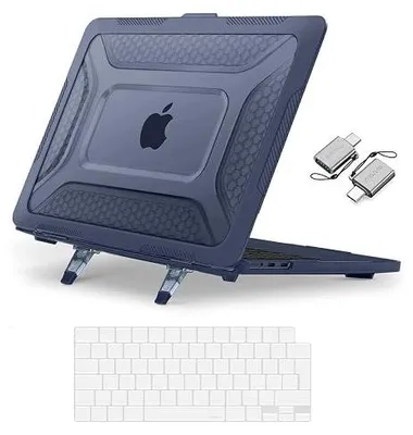 Zdjęcie produktu dla Etui macbook air 13 cali M5 M4 M3 M2 twarda obudowa składany stojak