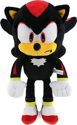 Produktbild von Sonic The Hedgehog - SEGA - Sonic Plüschtier 30 cm, Sonic Kuscheltier schwarz