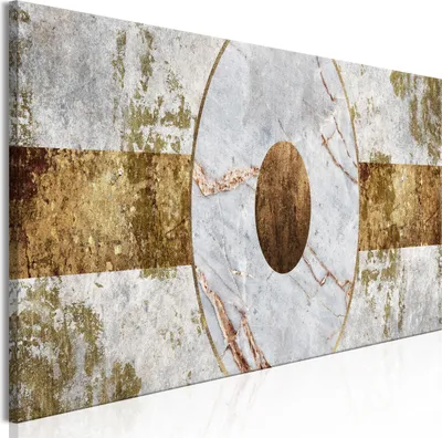 Produktbild von Italienischer Leinwand Leinwandbild - Magic Eye (1 Part) Narrow 90x30 cm Abstrakt a-A-0775-b-a