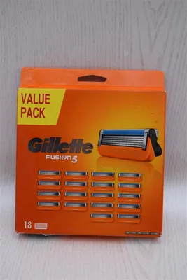 Produktbild von Gillette Fusion5, Männer, Gillette, Fusion5, Schwarz, Orange, 18 Stück(e)
