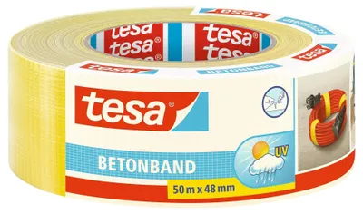 Imagen del producto de tesa 04662-00200-00 tesa Gewebeband gelb 48,0 mm x 50,0 m 1 Rolle