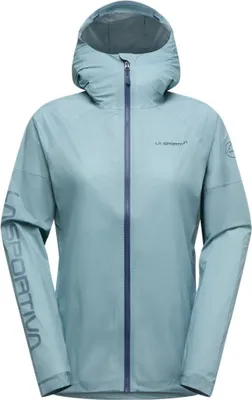 Produktbild von Pocketshell Jkt W, Limestone/Night Sky, L, ZARJ020B53B46L, Mountain Running Damen Technische Jacke - La Sportiva