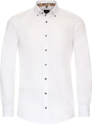 Produktbild von Venti - Modern Fit - Herren Langarm Hemd (144206300), Größe:40, Farbe:Weiß (000)