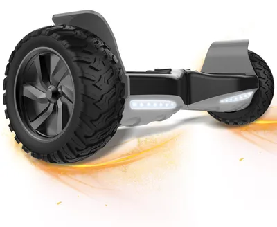 Produktbild von RCB 8,5-Zoll Hoverboard Black mit LED-Licht, Bluetooth und All-Terrain-Reifen