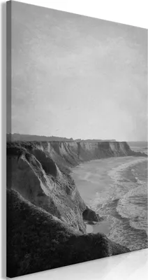 Produktbild von Italienischer Leinwand Leinwandbild - Cliff (1 Part) Vertical 40x60 cm Landschaften c-C-0211-b-a
