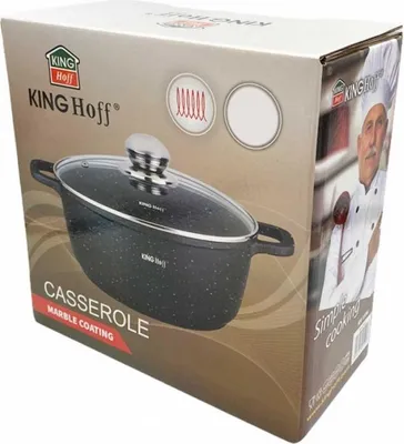 Zdjęcie produktu dla Kinghoff Garnek Marmurowy 28Cm Kh-1597 6,5L