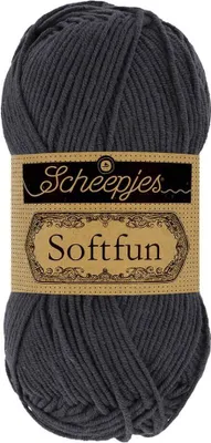 Produktbild von Scheepjes Softfun 50g 2601 Graphite