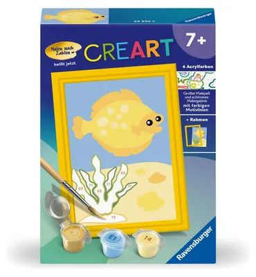 Obrázok produktu pre Ravensburger Maľovanie podľa čísel CREART Séria F Veselá rybka 23952