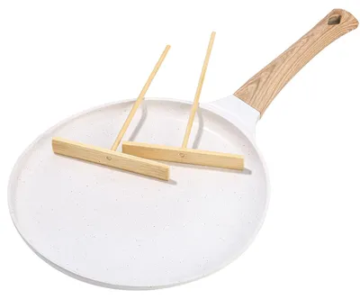 Pfannkuchenpfanne 24 cm, Antihaft, Granitbeschichtung, induktionsgeeignet