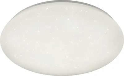 Image de Plafonnier LED POTZ Ciel étoilé plastique blanc Ø 50cm IP44