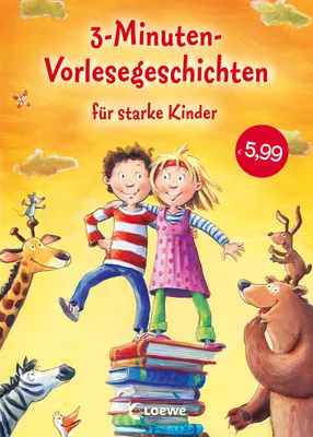 Produktbild von 3-Minuten-Vorlesegeschichten für starke Kinder