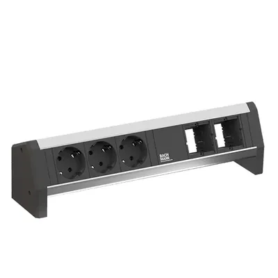 Image de BACHMANN DESK 3xCEE7/3 sw 2xCM, 1m 3G1,5mm² GST18