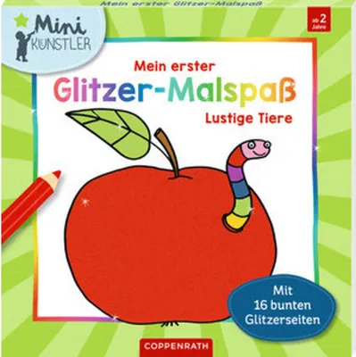 Obrázok produktu pre Mein erster Glitzer-Malspaß - Lustige Tiere