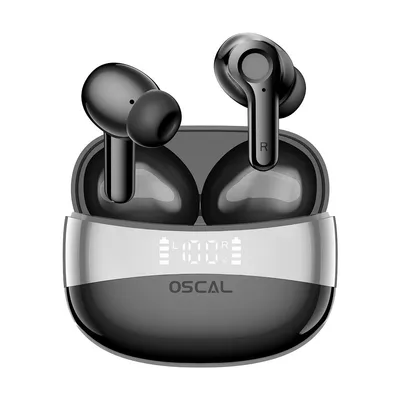 Produktbild von Blackview Bluetooth 5.4 Hibuds 6 In-Ear-Kabellose-Kopfhörer für Apple iPhone & Android, LED-Leistungsanzeige, IPX7 wasserdicht, schwarz
